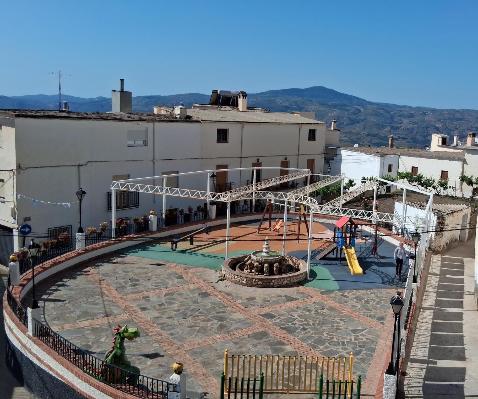 Pension La Fuente Yegen Exterior foto